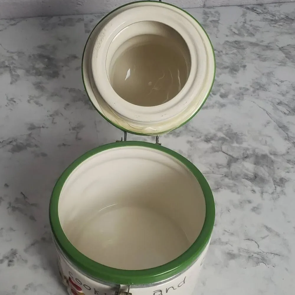 Ceramic Christmas Cookie Jar